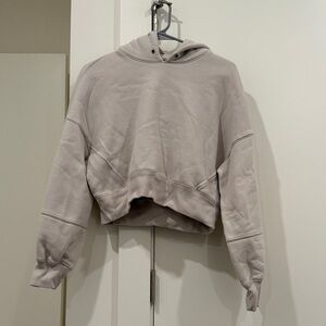 Abercrombie & Fitch Women's Hoodie in Light Gray
